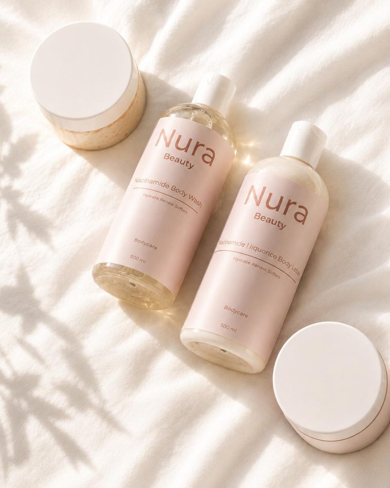 Various products for body care